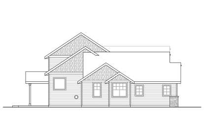 Craftsman House Plan #035-00843 Elevation Photo