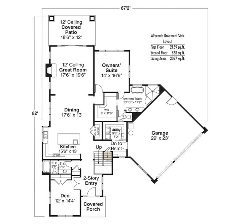 House Plan House Plan #23596 Drawing 3