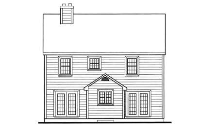 Country House Plan #033-00045 Elevation Photo