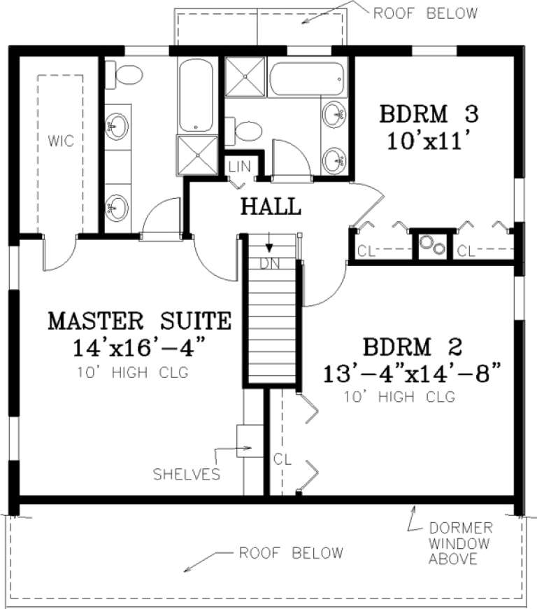 House Plan House Plan #236 Drawing 2