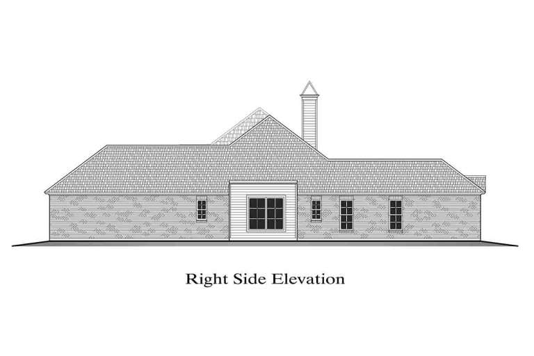 French Country House Plan #7516-00027 Elevation Photo