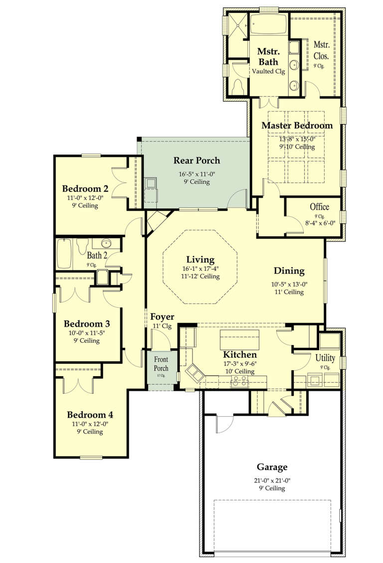 House Plan House Plan #23610 Drawing 1