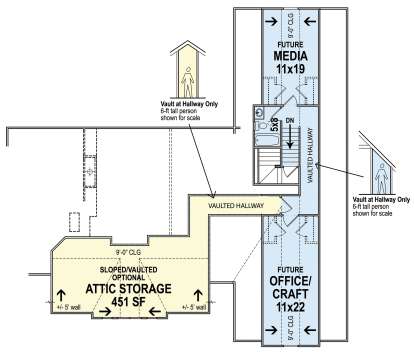 Second Floor for House Plan #4195-00032