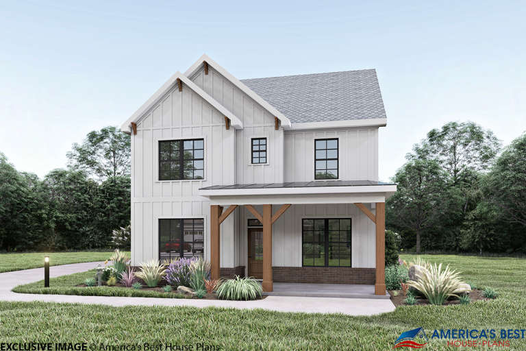 House Plan House Plan #23616 Front Elevation 