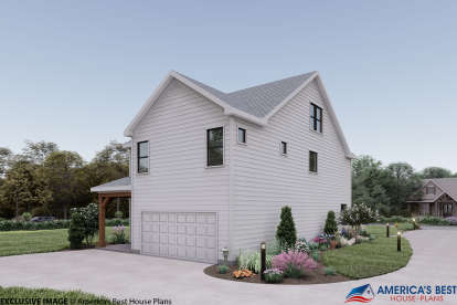 Modern Farmhouse House Plan #009-00278 Elevation Photo
