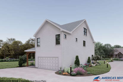 Modern Farmhouse House Plan #009-00278 Elevation Photo