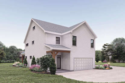 Modern Farmhouse House Plan #009-00278 Elevation Photo