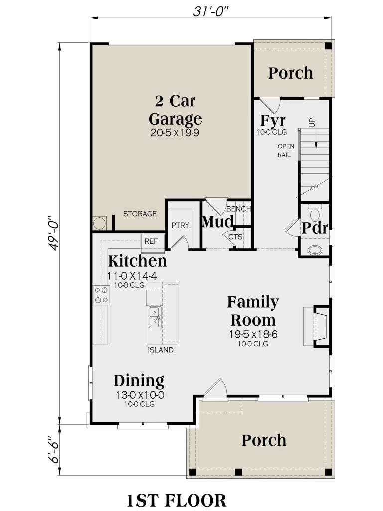 House Plan House Plan #23616 Drawing 1