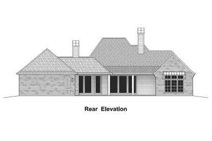 French Country House Plan #7516-00032 Elevation Photo