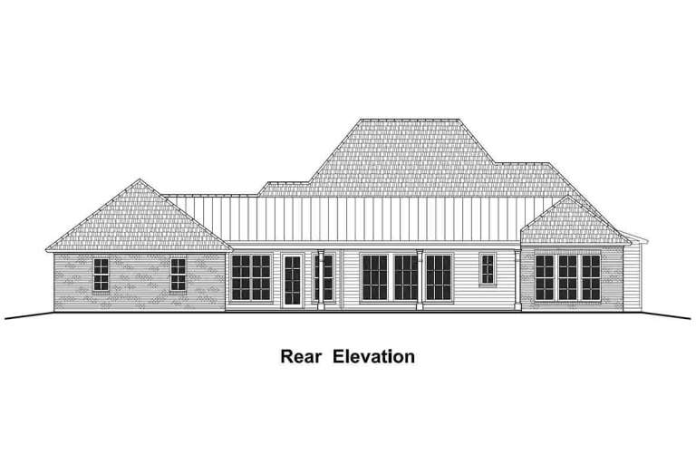 French Country House Plan #7516-00033 Elevation Photo