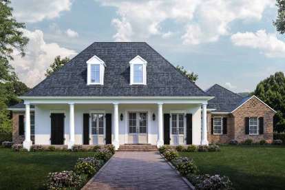 4 Bed, 3 Bath, 2891 Square Foot House Plan - #7516-00033