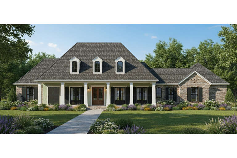 House Plan House Plan #23621 Front Elevation 