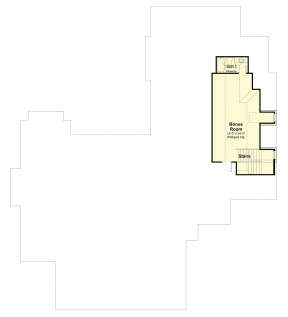 Bonus Room for House Plan #7516-00037