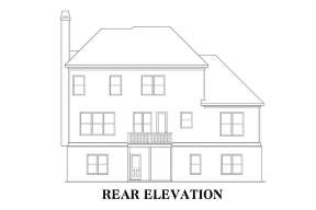 Craftsman House Plan #009-00279 Elevation Photo