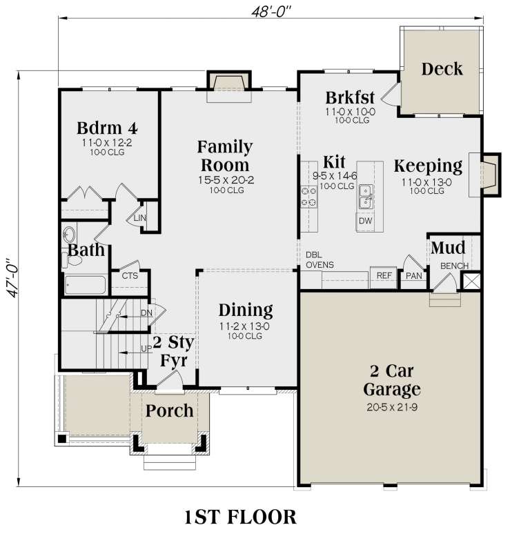House Plan House Plan #23627 Drawing 1