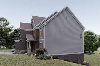 European House Plan #009-00285 Elevation Photo