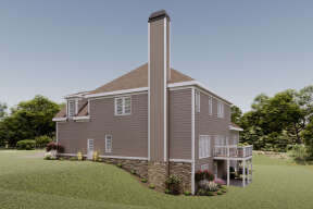 Traditional House Plan #009-00287 Elevation Photo