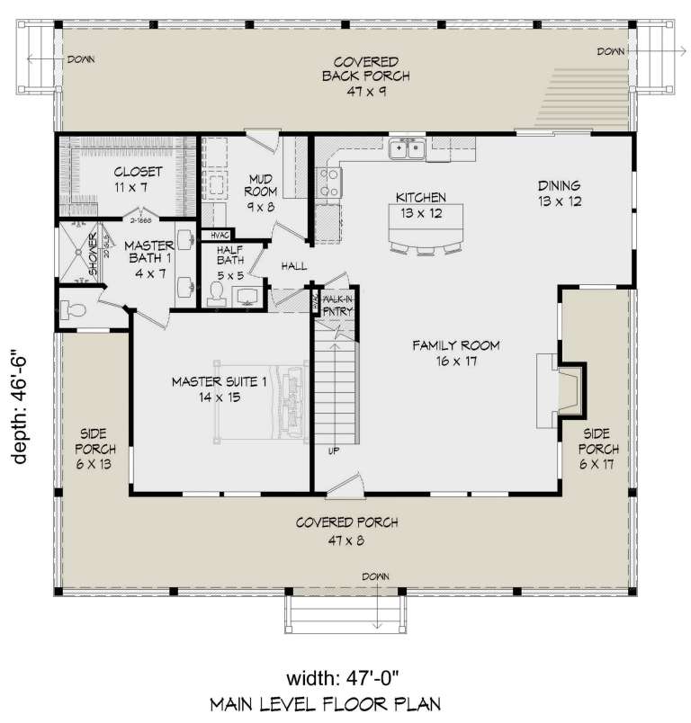 House Plan House Plan #23635 Drawing 1