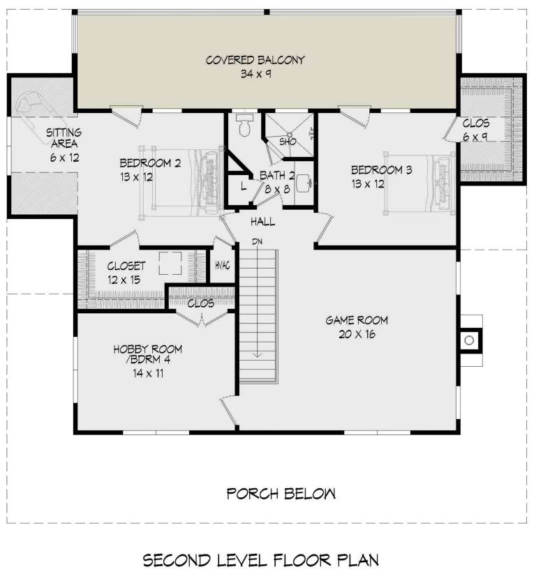 House Plan House Plan #23635 Drawing 2