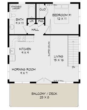 Main Floor for House Plan #940-00168