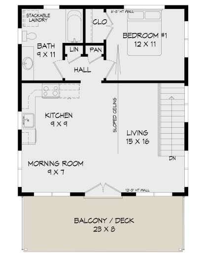 Main Floor for House Plan #940-00168