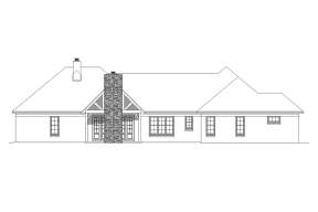 Ranch House Plan #940-00169 Elevation Photo