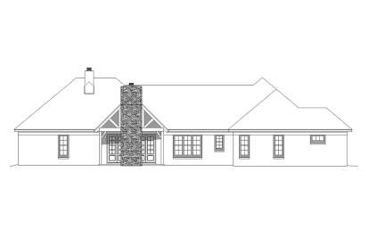 Ranch House Plan #940-00169 Elevation Photo