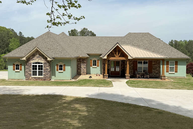 House Plan House Plan #23638 Front Elevation 