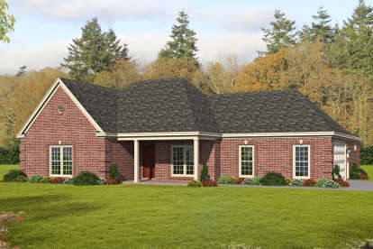 House Plan House Plan #23639 Front Elevation 