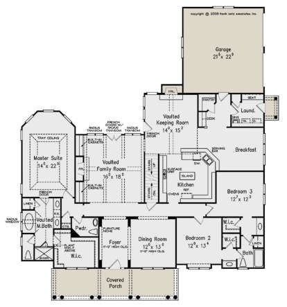 Main Floor for House Plan #8594-00343