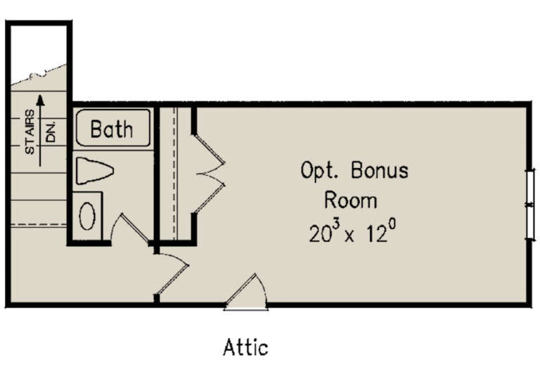 House Plan House Plan #23640 Drawing 2