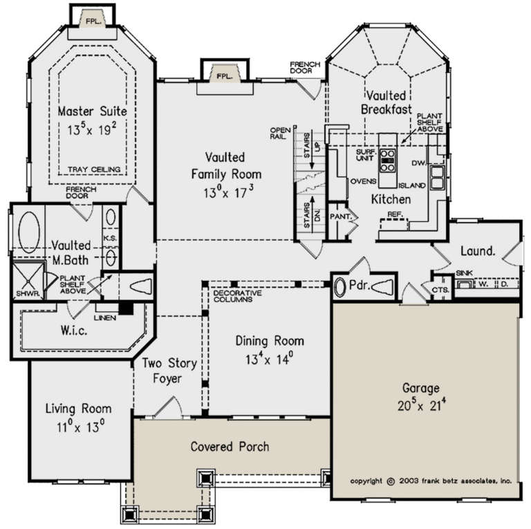 House Plan House Plan #23641 Drawing 1