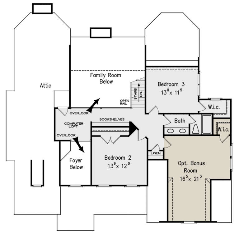 House Plan House Plan #23641 Drawing 2