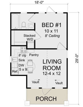 Main Floor for House Plan #4848-00354