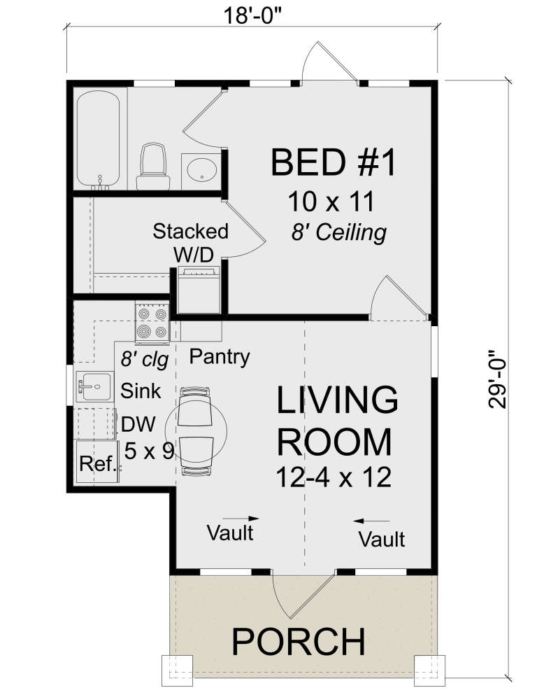 House Plan House Plan #23643 Drawing 1