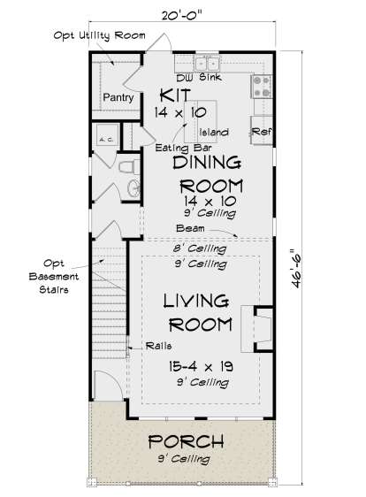 House Plan House Plan #23644 Drawing 1