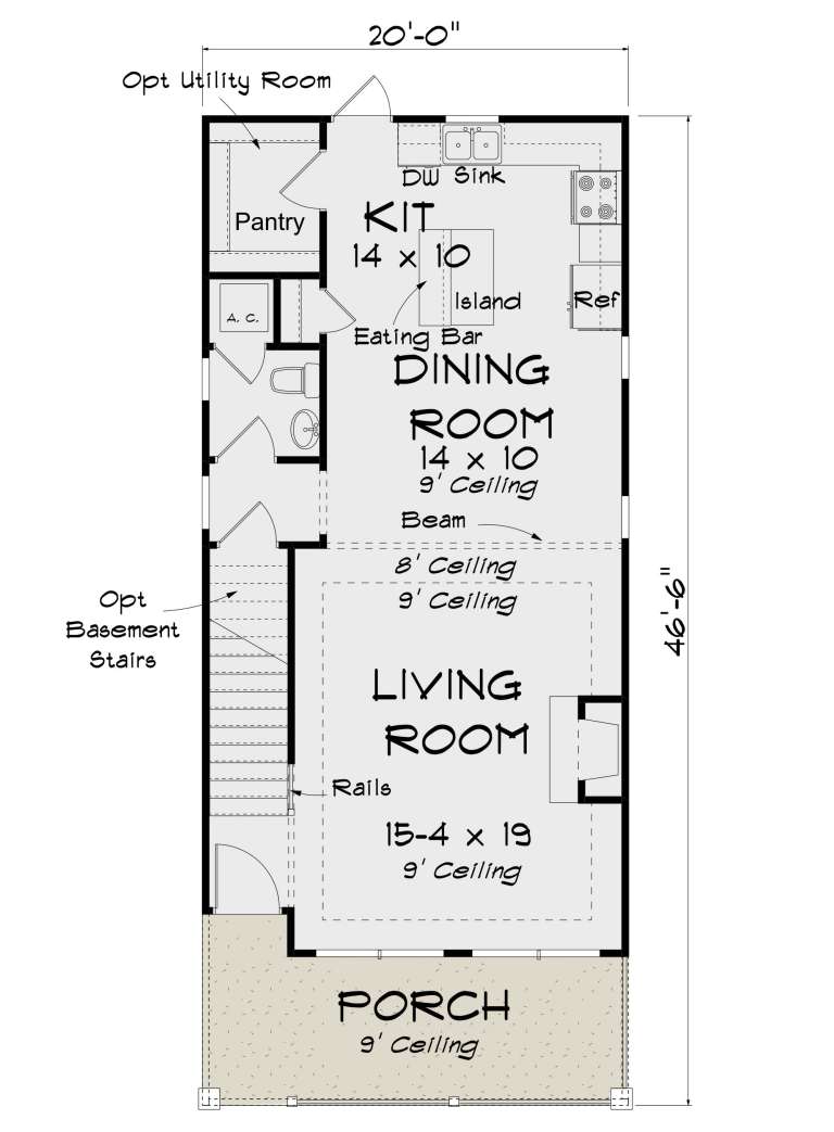 House Plan House Plan #23644 Drawing 1