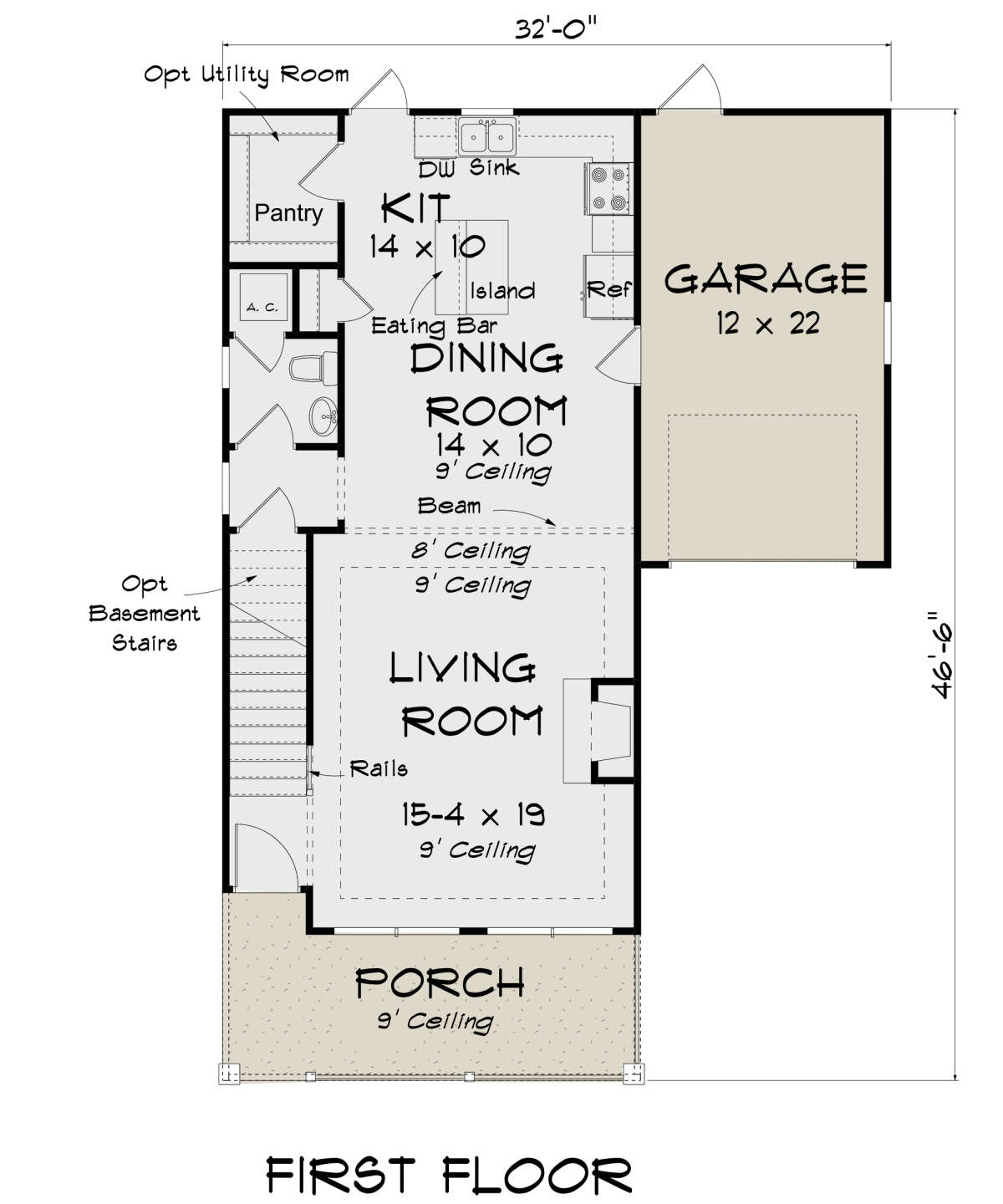 Main Floor for House Plan #4848-00356