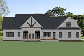 Modern Farmhouse House Plan #6849-00085 Elevation Photo