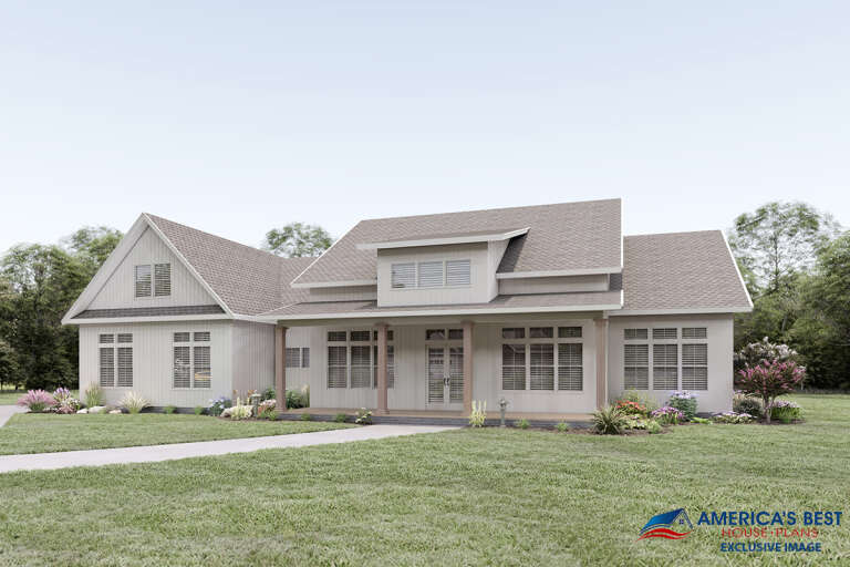 House Plan House Plan #23646 Front Elevation 