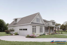 Modern Farmhouse House Plan #6849-00085 Elevation Photo