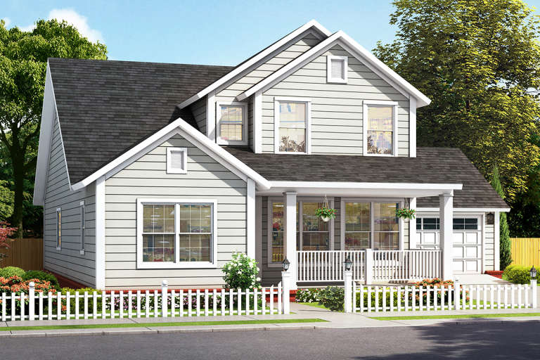 House Plan House Plan #23647 Front Elevation 