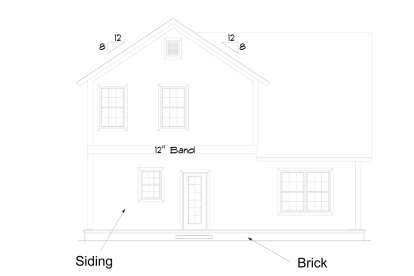 Country House Plan #4848-00358 Elevation Photo