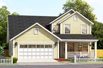 House Plan House Plan #23650 Front Elevation 
