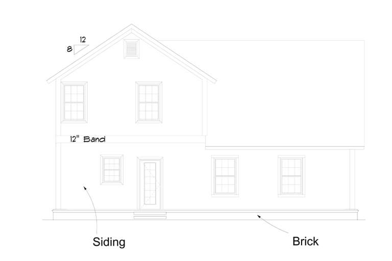 Traditional House Plan #4848-00360 Elevation Photo