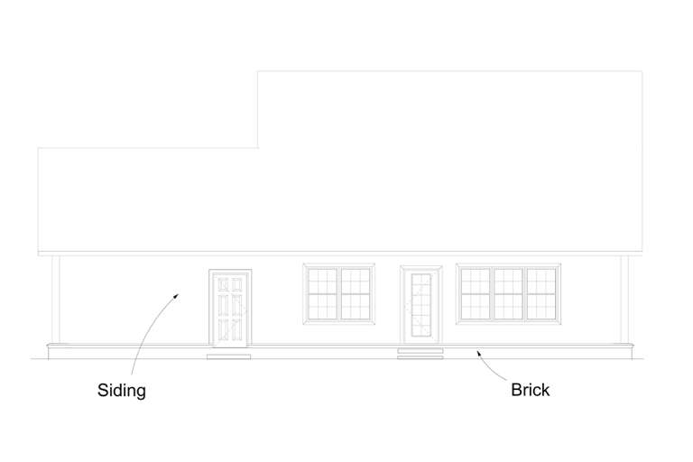 Traditional House Plan #4848-00361 Elevation Photo