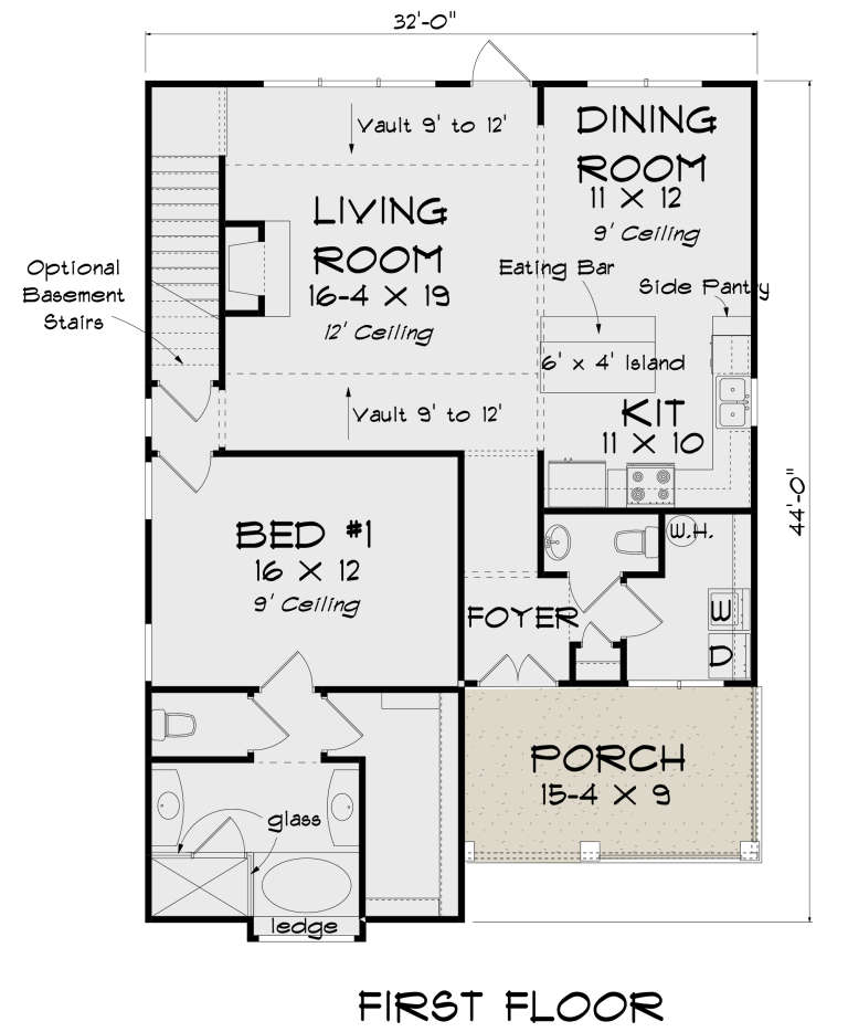 House Plan House Plan #23652 Drawing 1