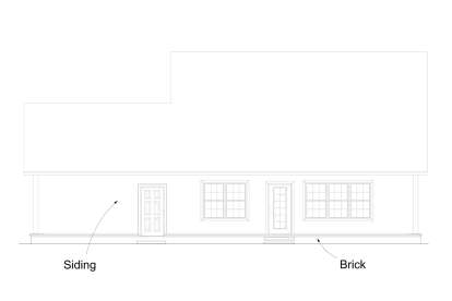 Craftsman House Plan #4848-00363 Elevation Photo