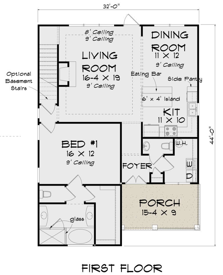 House Plan House Plan #23654 Drawing 1