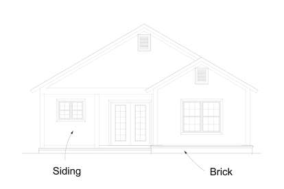 Craftsman House Plan #4848-00366 Elevation Photo